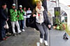Beetzendorfs VG-Bürgermeistrein Katrin Seidel tritt im Marathon gegen den Bürgermeister an – und gewinnt die Runde.