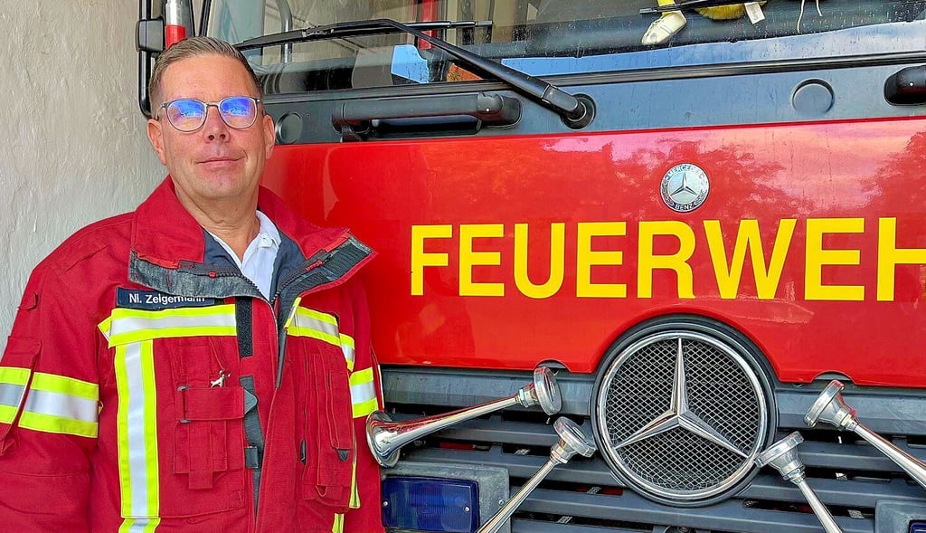 Nico Zeigermann von der Freiwlligen Feuerwehr Alten leitet jetzt auch die Geschicke des Stadtfeuerwehrverbandes.