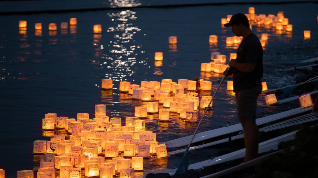 In Magdeburg findet am 25. Oktober 2025 erstmals ein Laternenfestival auf einem See statt.