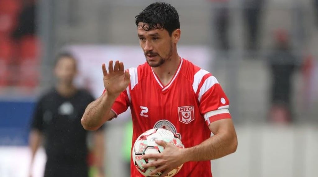 HFC-Kapitän Niklas Landgraf wird gegen Lok in die Startelf zurückkehren.