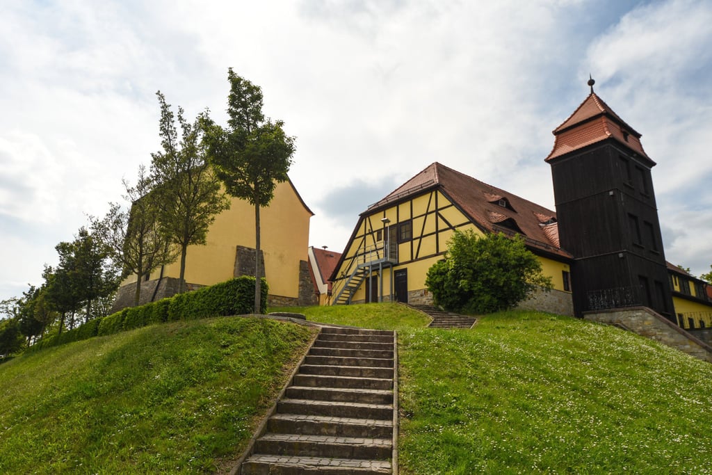 Hinteransicht Schloss Bad Lauchstädt