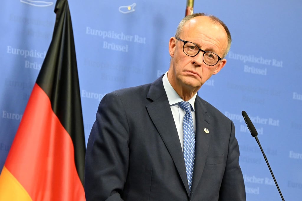 Bundeskanzler Friedrich Merz (CDU) kommt am kommenden Dienstag zum Antrittsbesuch nach Dresden. (Archivbild)