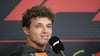 Eine Aktion mit anschließender Strafe für Red Bull amüsierte Lando Norris.