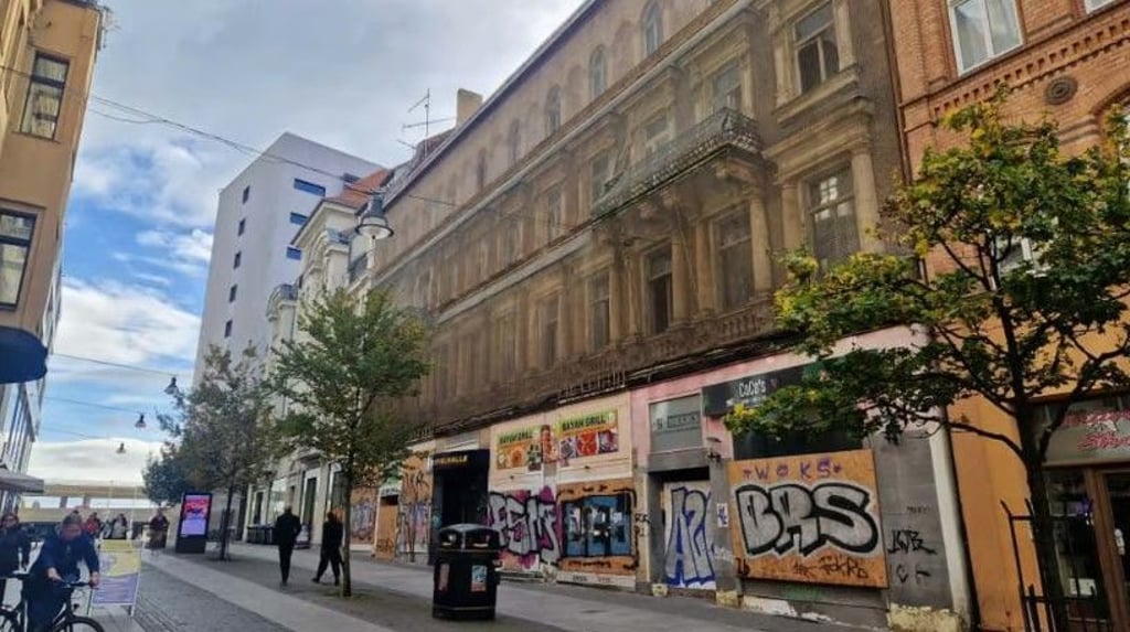 Vom Zukunftszentrum auf dem Riebeckplatz soll auch die Leipziger Straße profitieren.