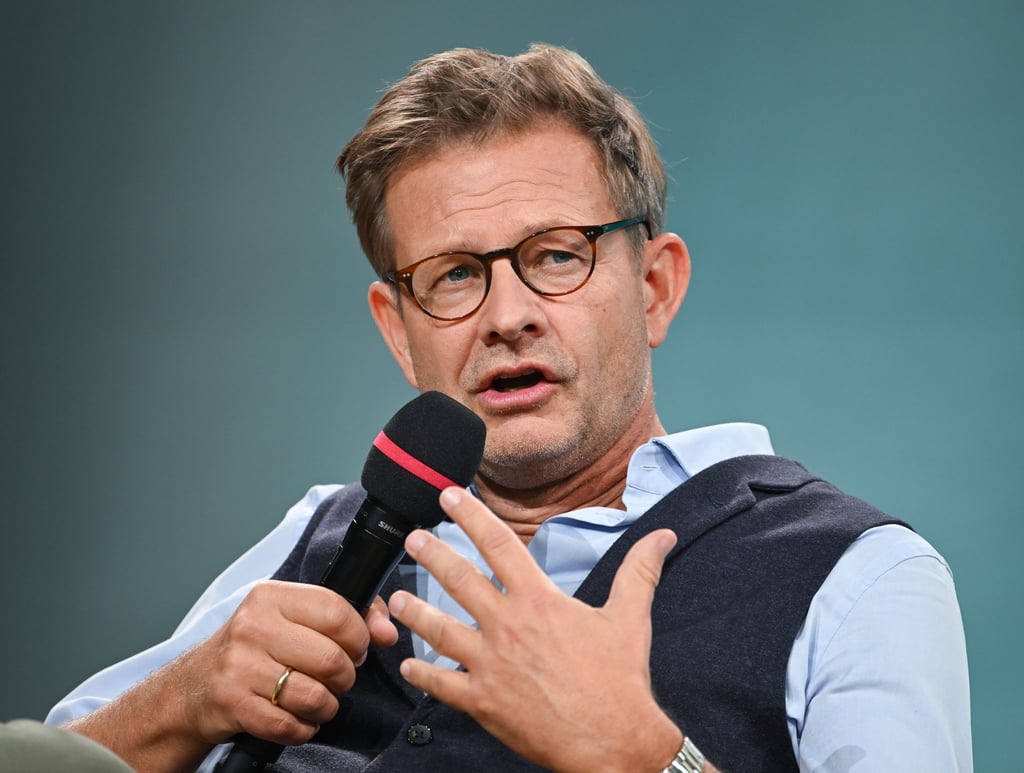 Der Autor auf der Frankfurter Buchmesse. (Archivbild)