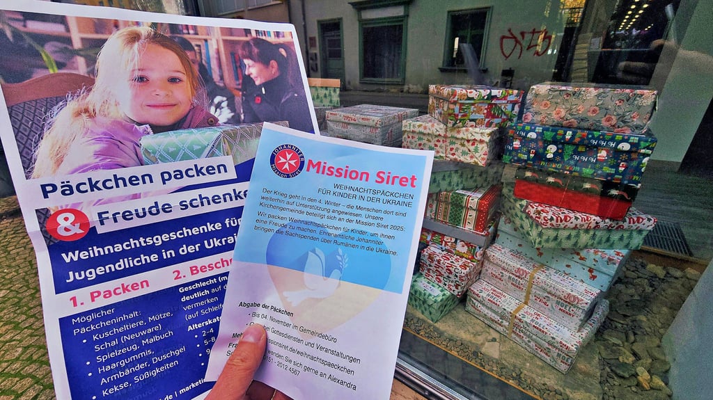 Das Kirchspiel in Aschersleben beteiligt sich erstmals an einer Weihnachtspäckchen-Aktion der Johanniter.