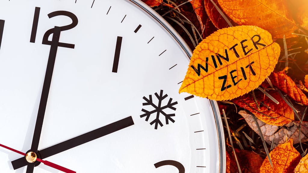 Ende Oktober werden die Uhren von der Sommer- auf die Winterzeit umgestellt.
