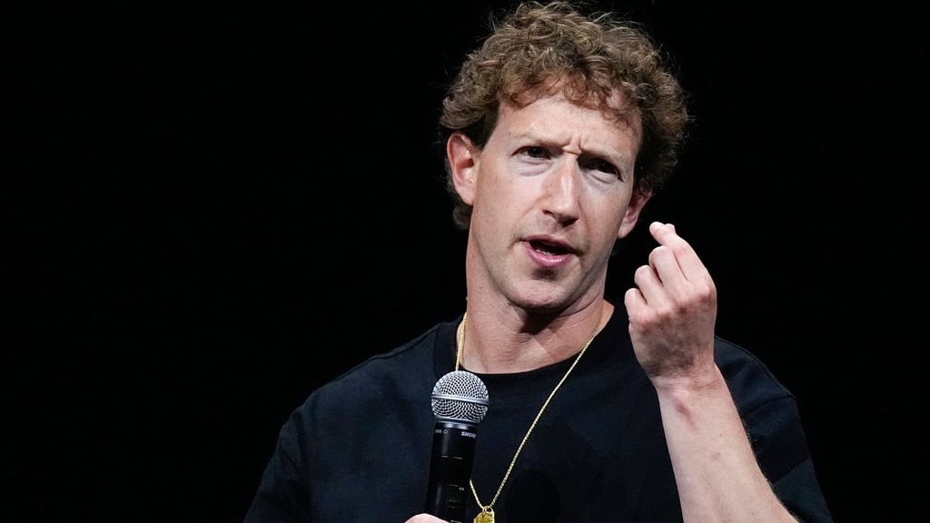 Meta-Chef Mark Zuckerberg hatte in Bezug auf die EU-Regeln von „institutionalisierter Zensur“ gesprochen. (Archivbild)