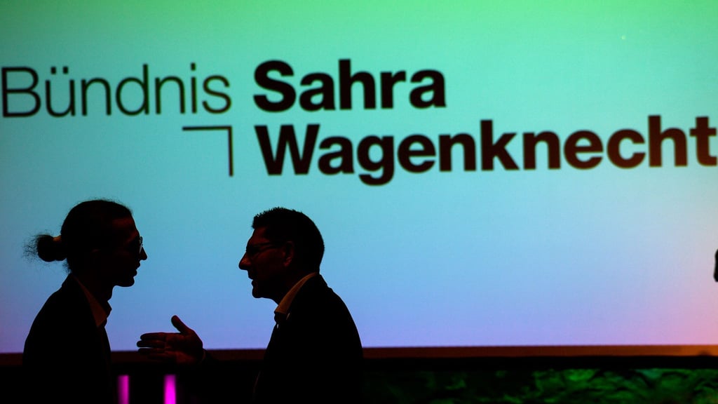 Das BSW will als neue politische Kraft in den Landtag einziehen im kommenden Jahr. (Archivbild)