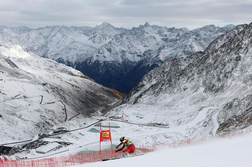 Die Österreicherin Julia Scheib feierte in Sölden ihren ersten Weltcup-Sieg.