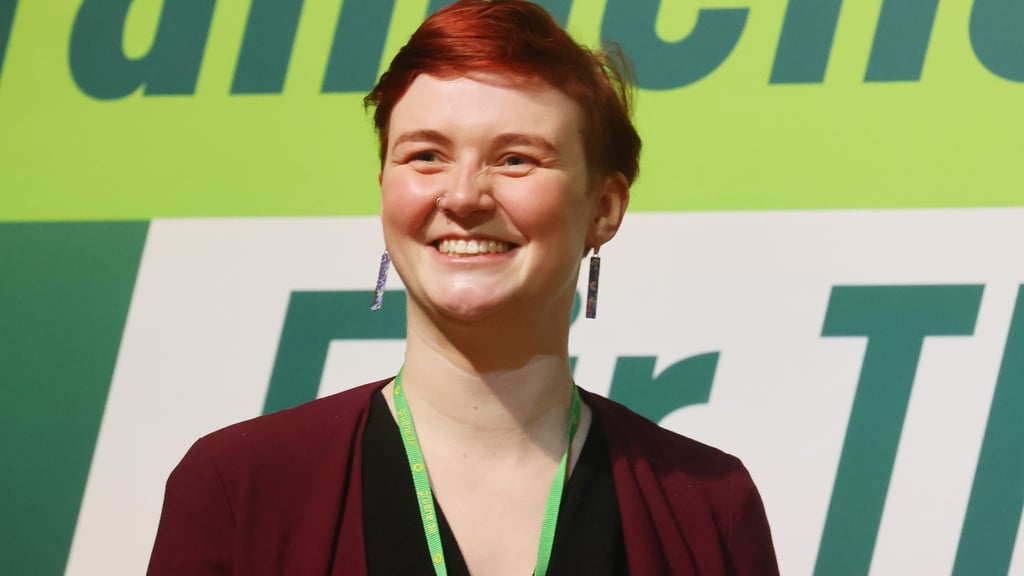 Grünen-Landessprecherin Ann-Sophie Bohm gehört zu den Rednerinnen des Landesparteitages am Samstag in Erfurt (Archivfoto).