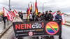 Protest gegen den CSD in Cottbus