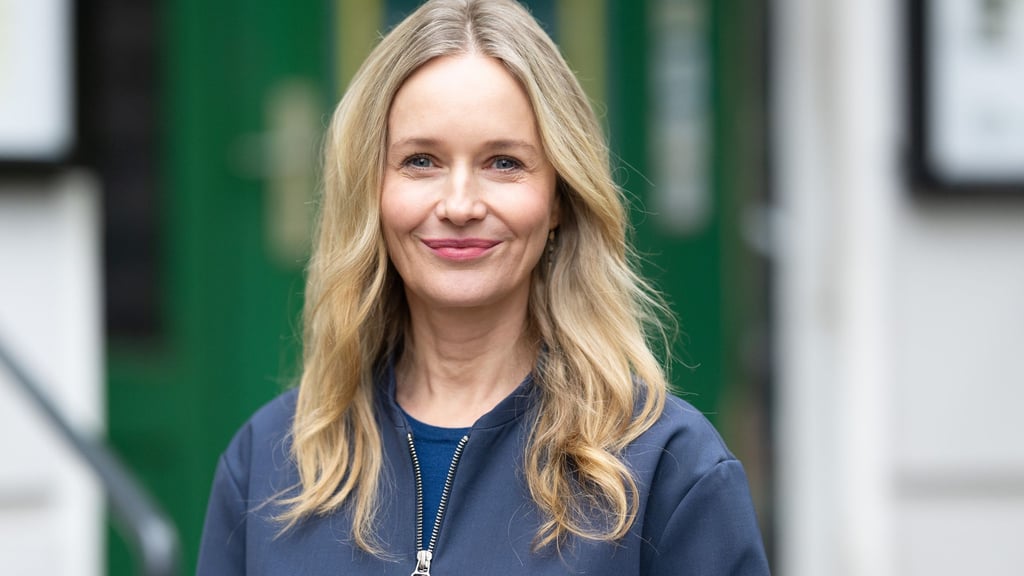 Mit elf hat sie den ersten Film gedreht: Stefanie Stappenbeck,.