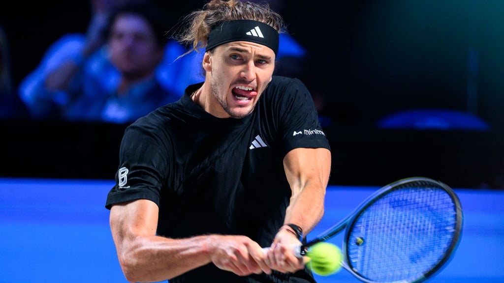 Alexander Zverev steht beim Tennis-Turnier in Wien im Finale.