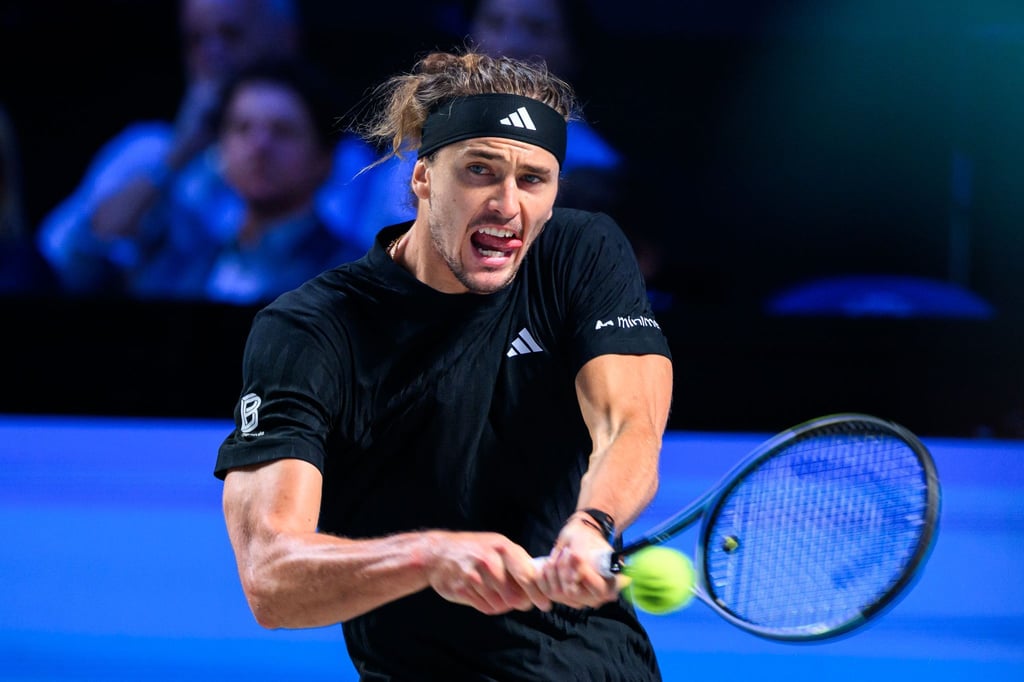 Alexander Zverev steht beim Tennis-Turnier in Wien im Finale.