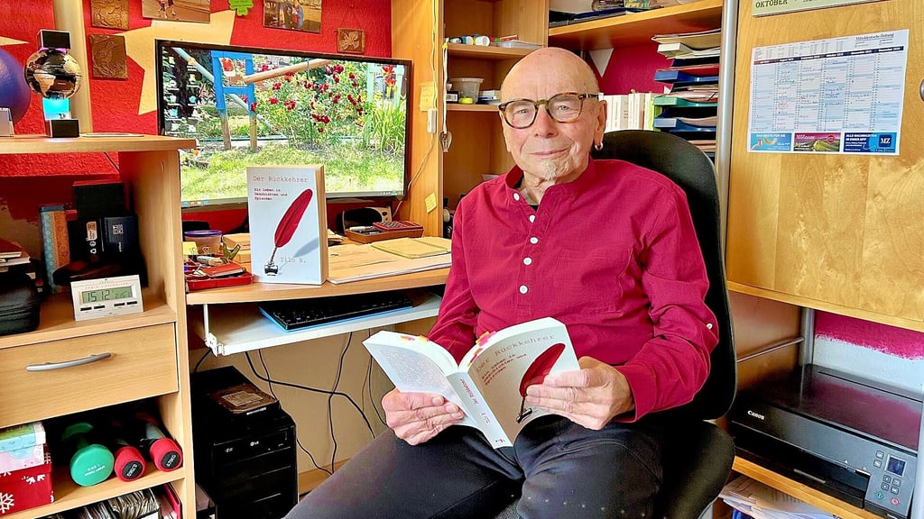 Ein Leben in Geschichten und Episoden hat der „Rückkehrer“  Tilo Buschendorf aus Spergau aufgeschrieben.