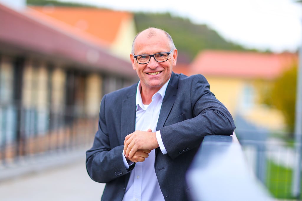 Olaf Maury wurde als Bürgermeister von Schraplau wiedergewählt.