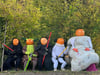 Die lustige Gesellen in Arbketal.
