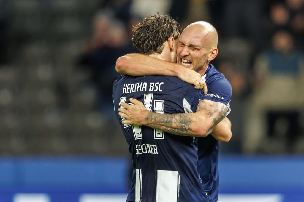 Das 1:0 gegen Düsseldorf war für Toni Leistner und Co. der emotionalste Hertha-Sieg in dieser Zweitliga-Saison.