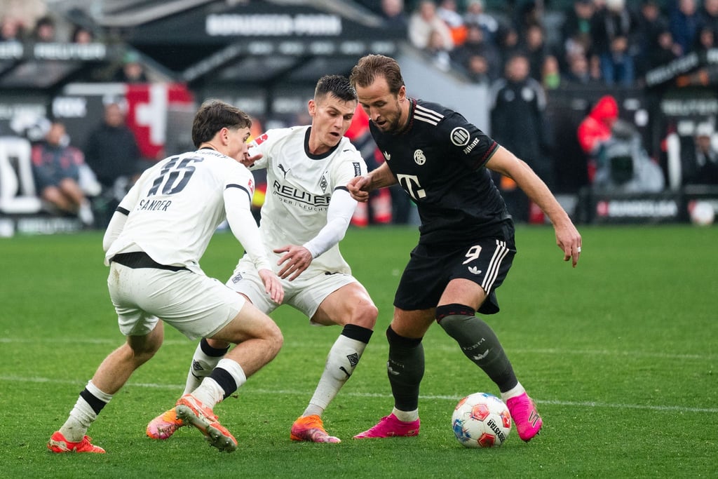 Für Kane (r) gab es diesmal kein Durchkommen.