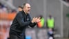Ole Werner treibt seine Mannschaft in Augsburg an.