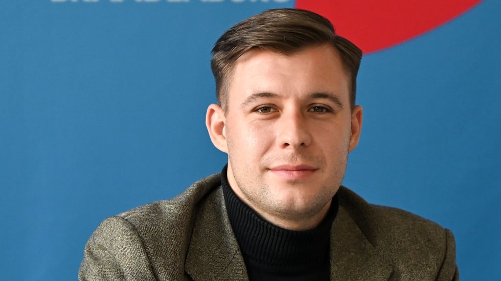 Der Brandenburger AfD-Landtagsabgeordnete Jean-Pascal Hohm ist designierter Vorsitzender der geplanten neuen Jugendorganisation der Partei (Archivbild).