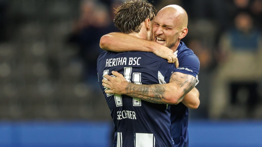Das 1:0 gegen Düsseldorf war für Toni Leistner und Co. der emotionalste Hertha-Sieg in dieser Zweitliga-Saison.