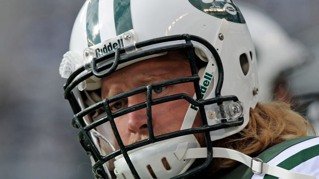 Nick Mangold, hier im Einsatz für die New York Jets, starb mit nur 41 Jahren. (Archivbild)