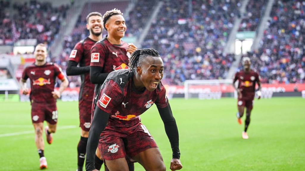 Diese Offensive macht Spaß: Bei Yan Diomande &amp; Co. platzte in Augsburg der Knoten.