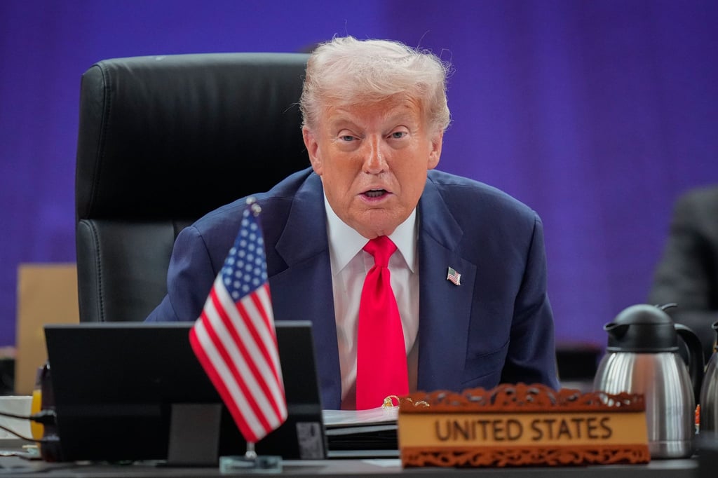Trump ist derzeit in Asien unterwegs.