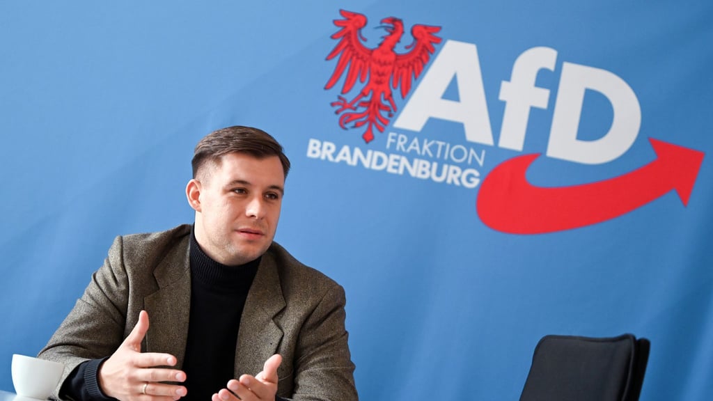 Der designierte Vorsitzende der geplanten neuen AfD-Jugendorganisation, Jean-Pascal Hohm, will junge Menschen ansprechen und engen Kontakt zur Partei halten (Archivbild).