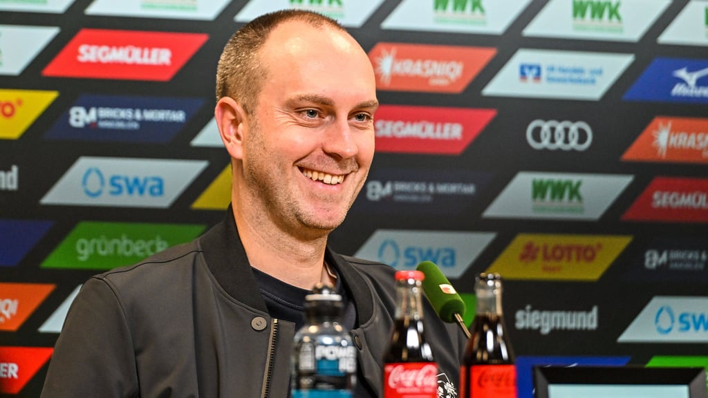 Ole Werner hat derzeit viel Grund zum Lachen bei RB Leipzig.