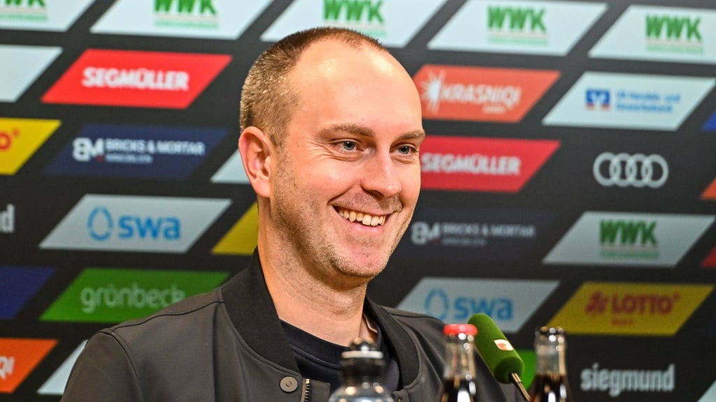 Ole Werner hat derzeit viel Grund zum Lachen bei RB Leipzig.