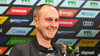 Ole Werner hat derzeit viel Grund zum Lachen bei RB Leipzig.