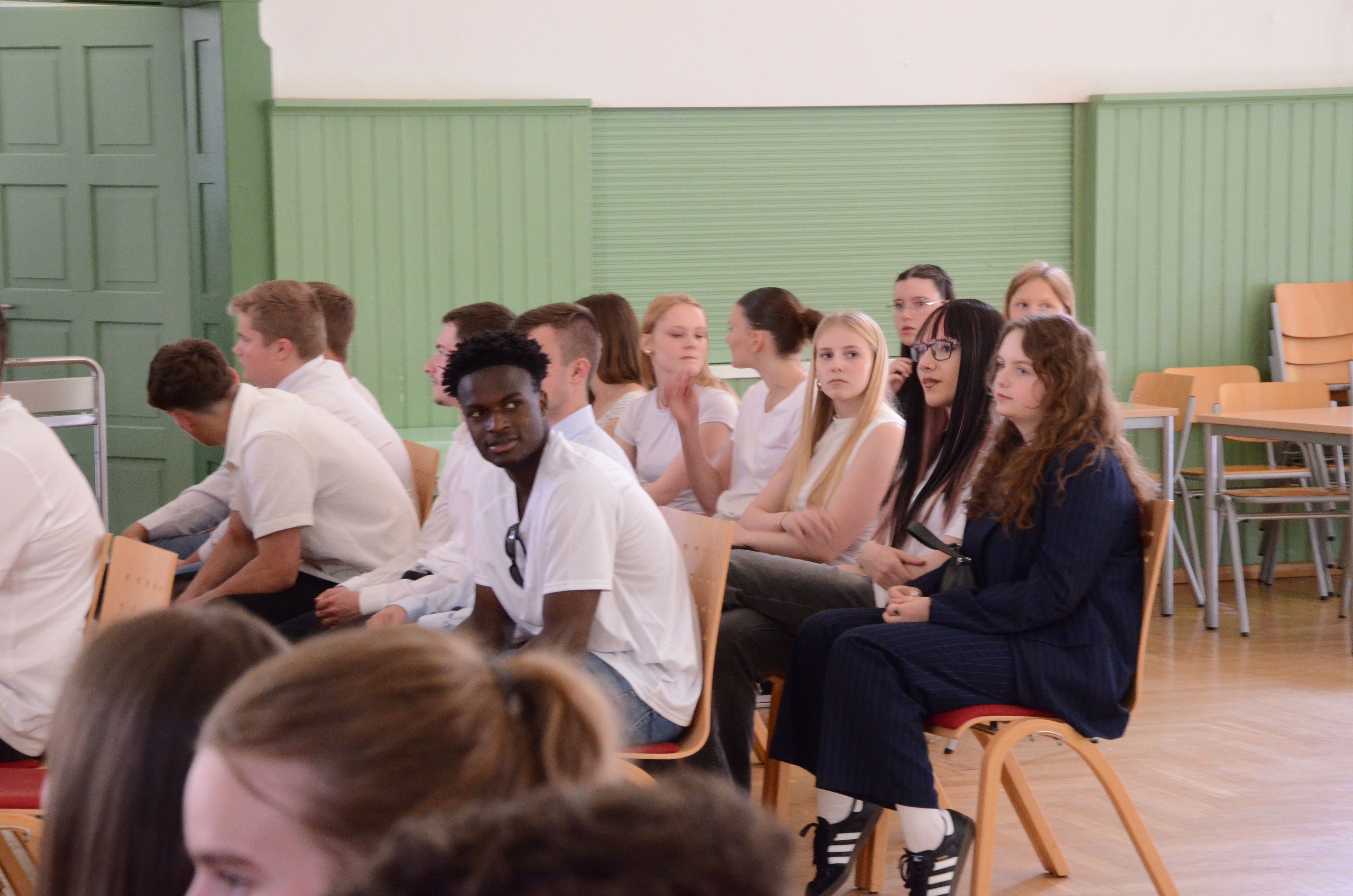 Gymnasium Weferlingen: Projekttag: Schüler diskutieren über den Rechtsstaat