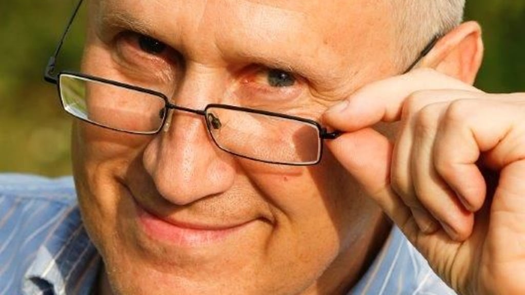 Detlef Färber ist zu Gast in der Magdeburger Stadtbibliothek.