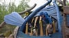 Riesenspaß im neuen Freizeitpark ArkaZien bei Leipzig: Finn und Philipp im Maul des Seeungeheuers