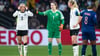 Torhüterin Stina Johannes (grünes Trikot): derzeit Nummer 1 im Nationalteam.