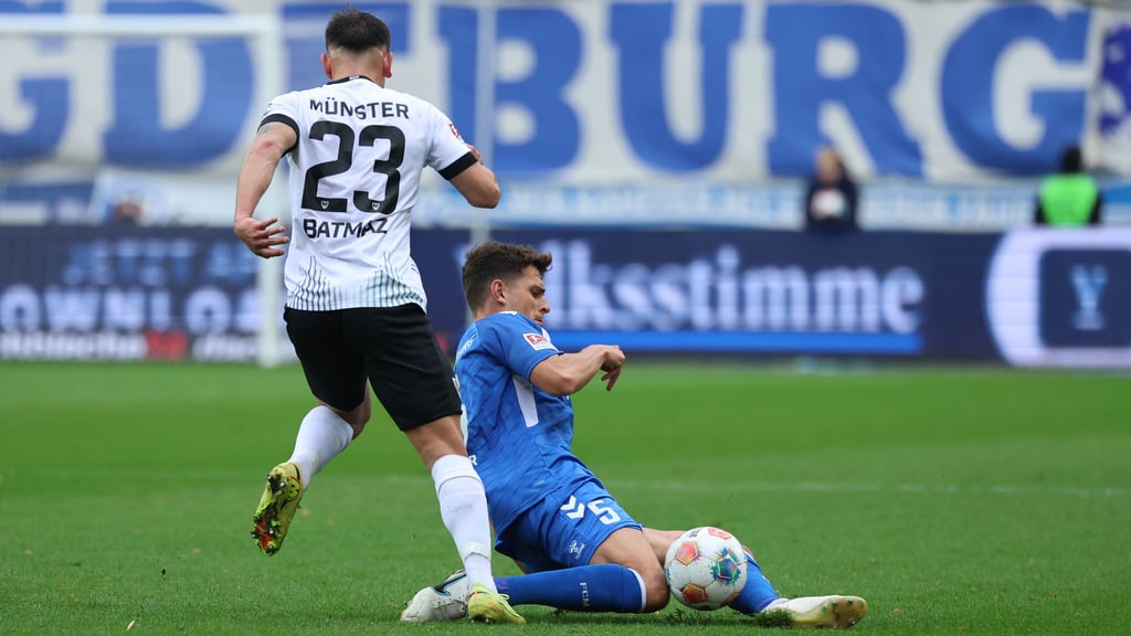 Tobias Müller und Co. vom 1. FC Magdeburg müssen an das Auftreten in Darmstadt und Münster anküpfen.