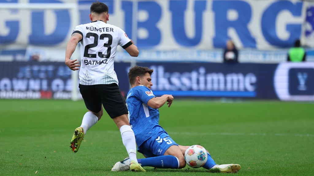 Tobias Müller und Co. vom 1. FC Magdeburg müssen an das Auftreten in Darmstadt und Münster anküpfen.