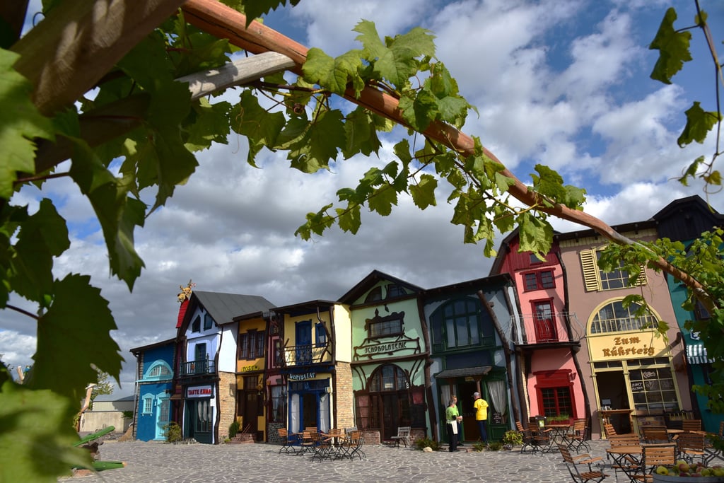 Allerliebst: der Marktplatz in ArkaZien