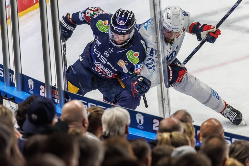 Die Duelle zwischen den Eisbären Berlin und den Adler Mannheim waren zuletzt hart umkämpft. (Archivbild)