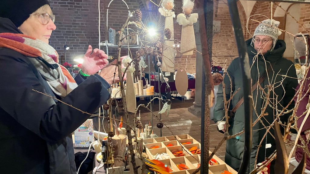 Der Adventsmarkt im Kloster Jerichow wird auch wieder viel Kunsthandwerk bieten.