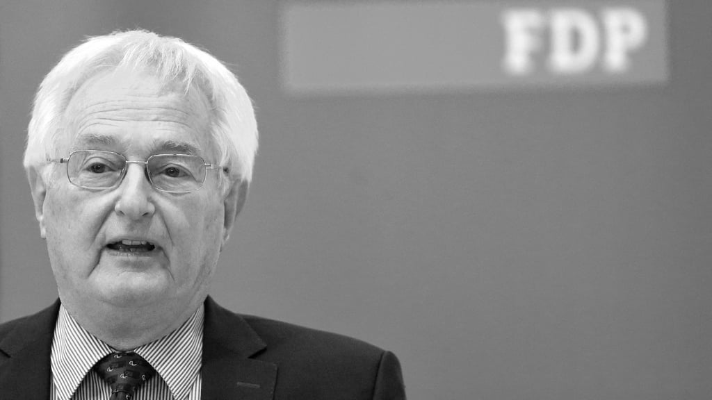 Horst Rehberger brachte mit Firmenansiedlungen das Land voran.