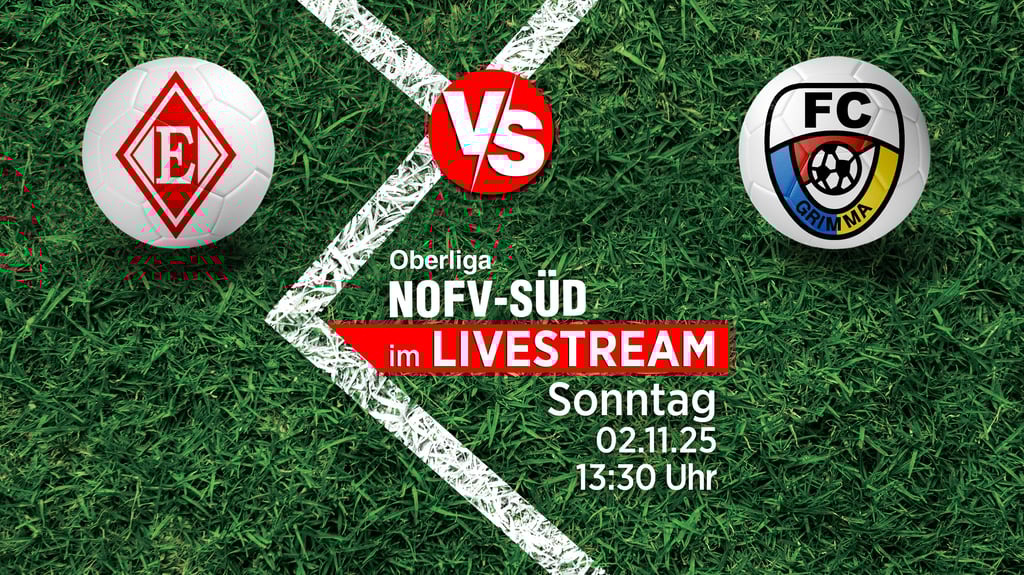 In der NOFV-Oberliga Süd trifft der FC Einheit Wernigerode auf den FC Grimma Volksstimme und Mitteldeutsche Zeitung übertragen im Livestream.