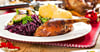 Traditionsbewusste Gäste reservieren ihren Gänsebraten zu Weihnachten im Lieblingsrestaurant bereits ein Jahr im Voraus.