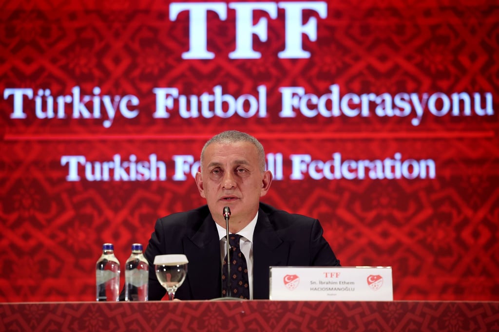 Hat Grund zur Sorge: Ibrahim Haciosmanoglu, Präsident des türkischen Fußballverbands.