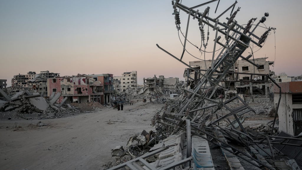 Zerstörte Gebäude im Gazastreifen. (Archivbild)