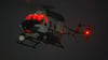Per Hubschrauber suchte die Polizei in der Nacht zum Dienstag in Havelberg nach einem Senior.