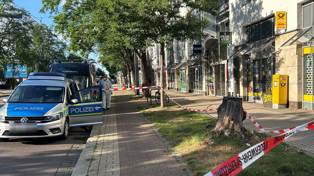 Der Tatort an der Lübecker Straße in Magdeburg. Hier war am 7. September 2025 eine syrische Frau erstochen worden.